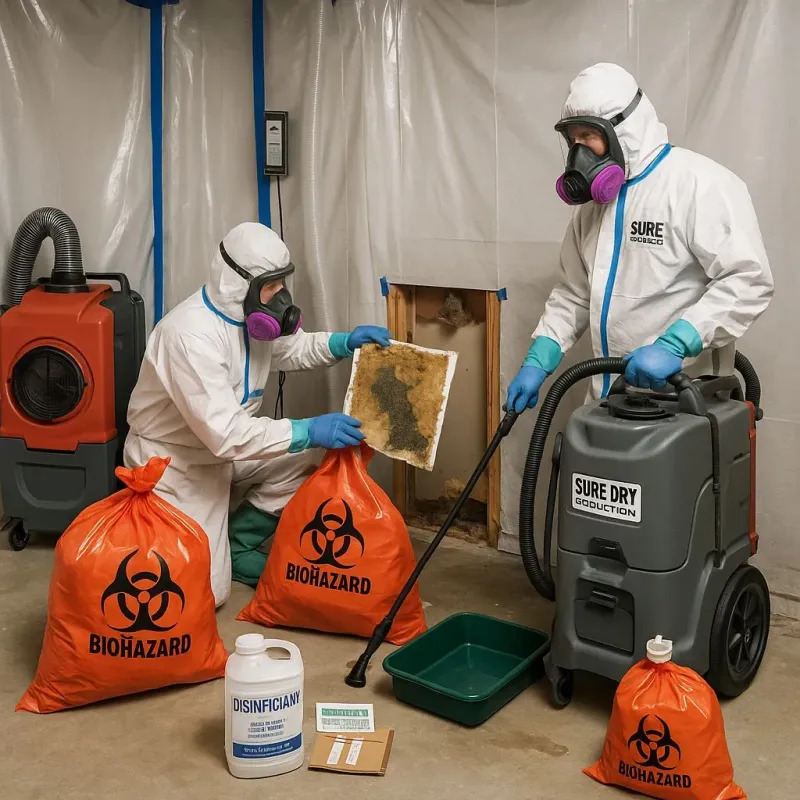 Contaminated Water Handling Protocols process in Center Hill, FL