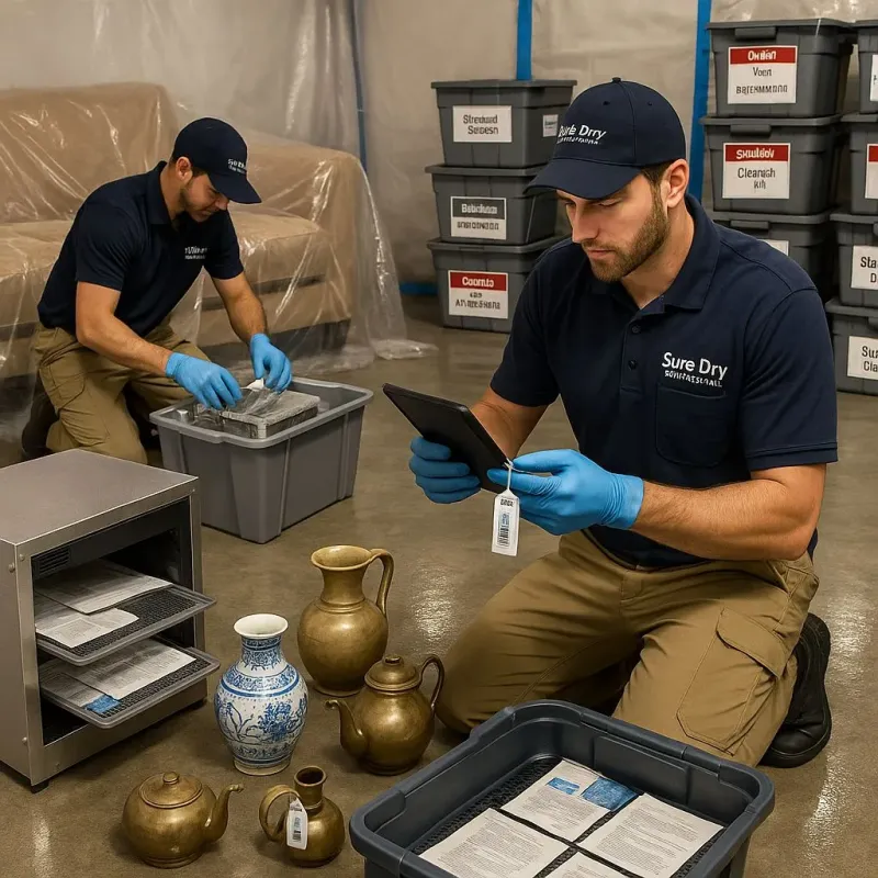 Content Protection and Restoration process in Center Hill, FL