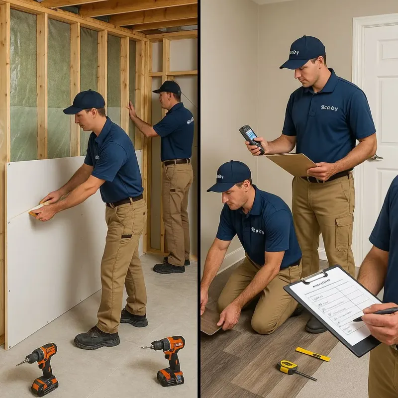 Repairs and Reconstruction process in Center Hill, FL